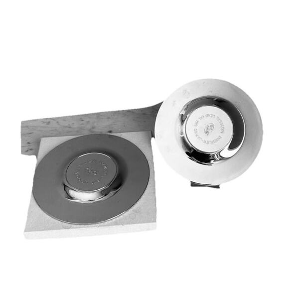 Vintage Doehler-Jarvis (2) Plate Division National Lead Chromeware Plates NIB - Picture 11 of 12